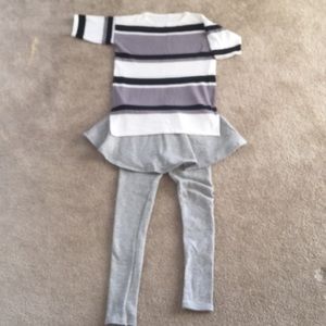 Sweatshirt and skirtpants set for medium